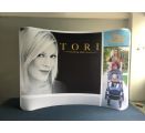 Curved Tension Fabric Display